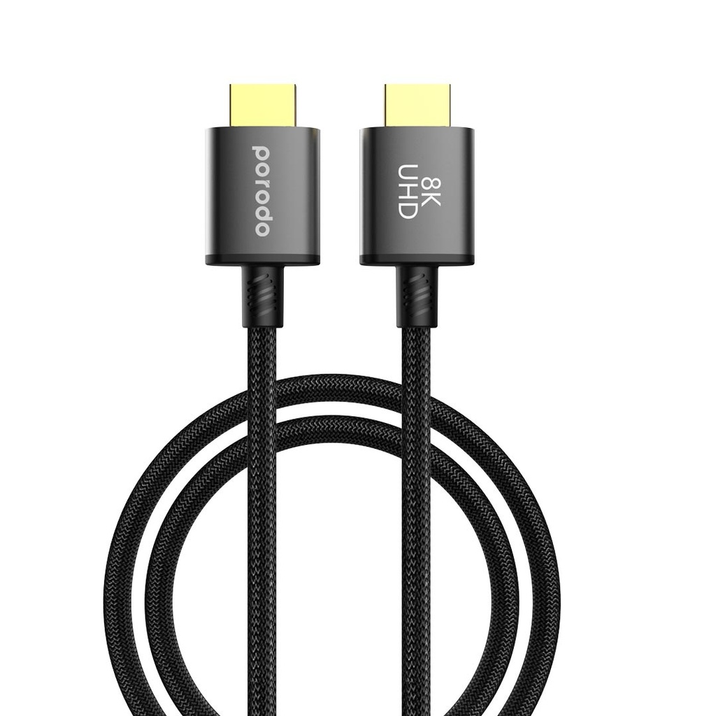 PORODO BRAIDED HDMI ULTRA HD CABLE 3 MTR