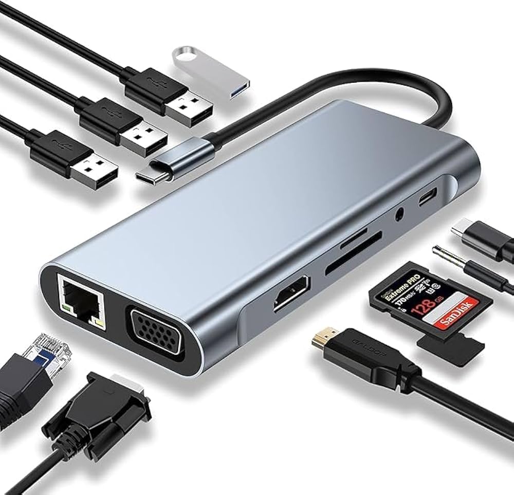 MIICAM TYPE C 11 IN 1 MULTIPORT ADAPTER 0854