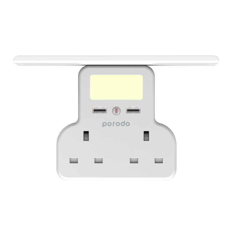PORODO MULTIFUNCTION SOCKET WITH PHONE TRAY