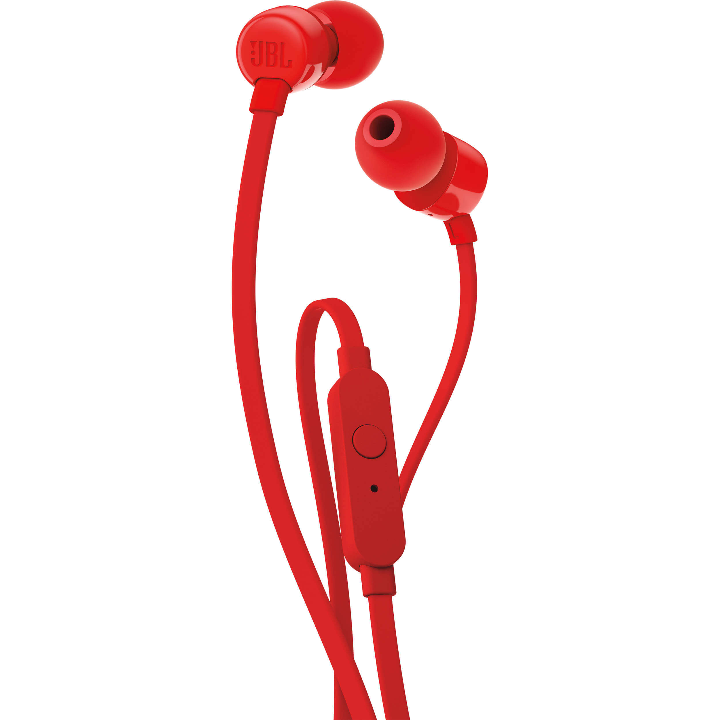 JBL T110 IN-EAR HEADPHONES RED
